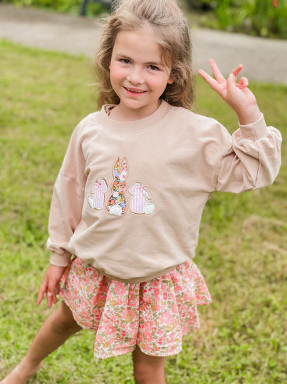 Easter Bunnies Jumper ‘Liberty & Stripes’