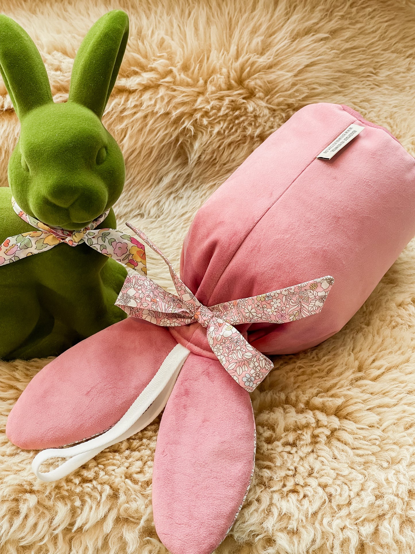 Velvet and Liberty Bunny Bags