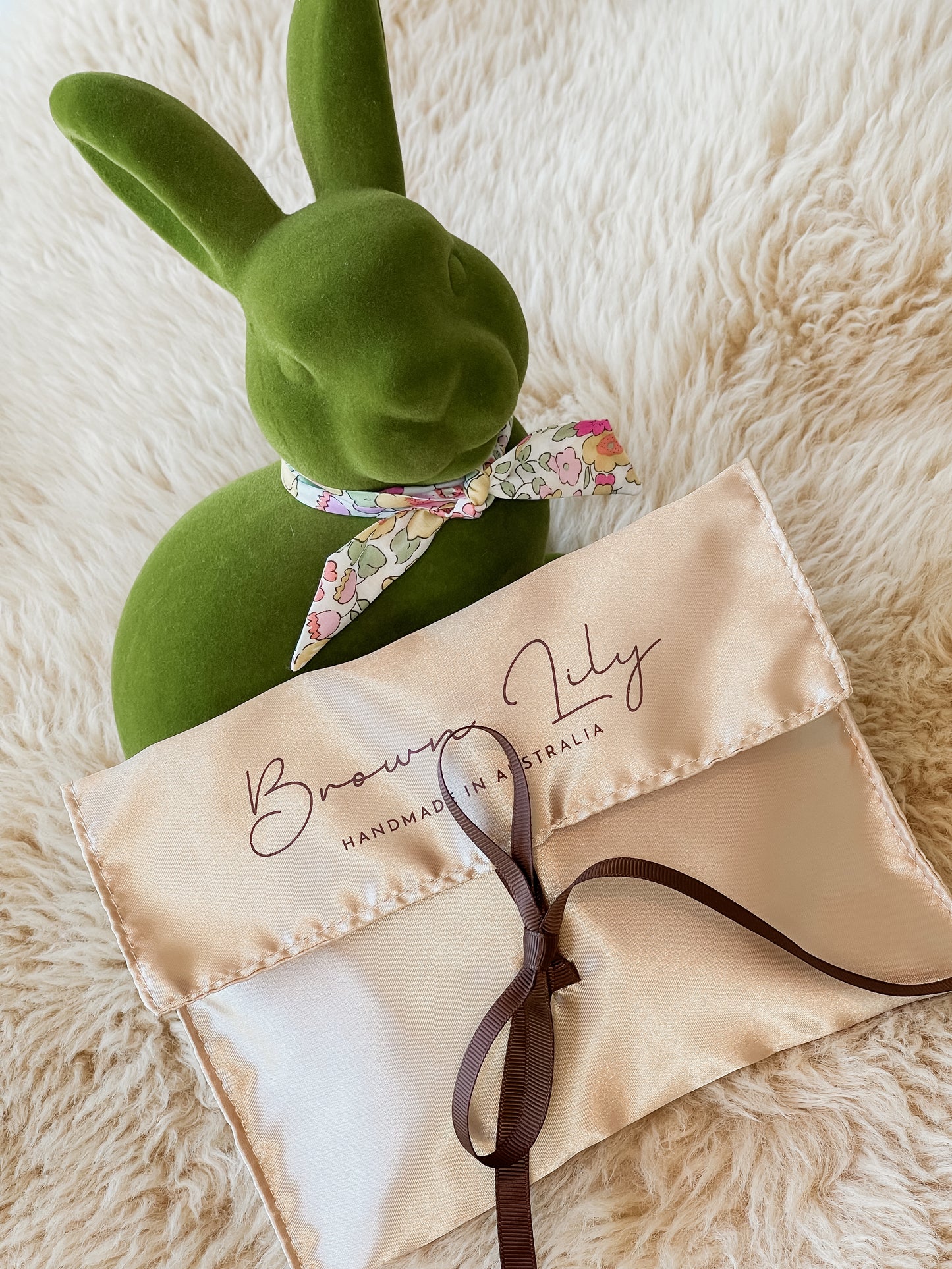 Velvet and Liberty Bunny Bags