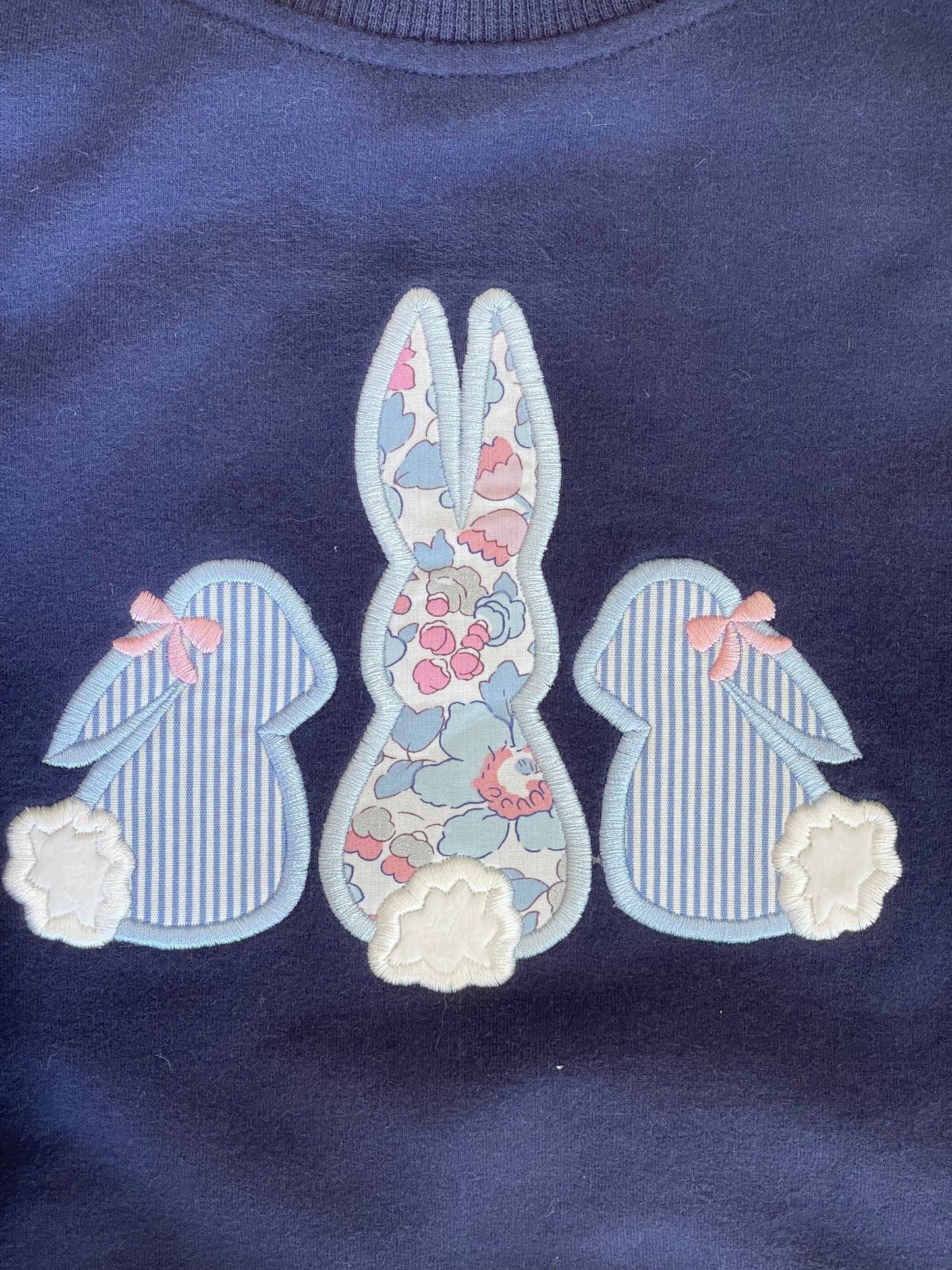 Easter Bunnies Jumper ‘Liberty & Stripes’