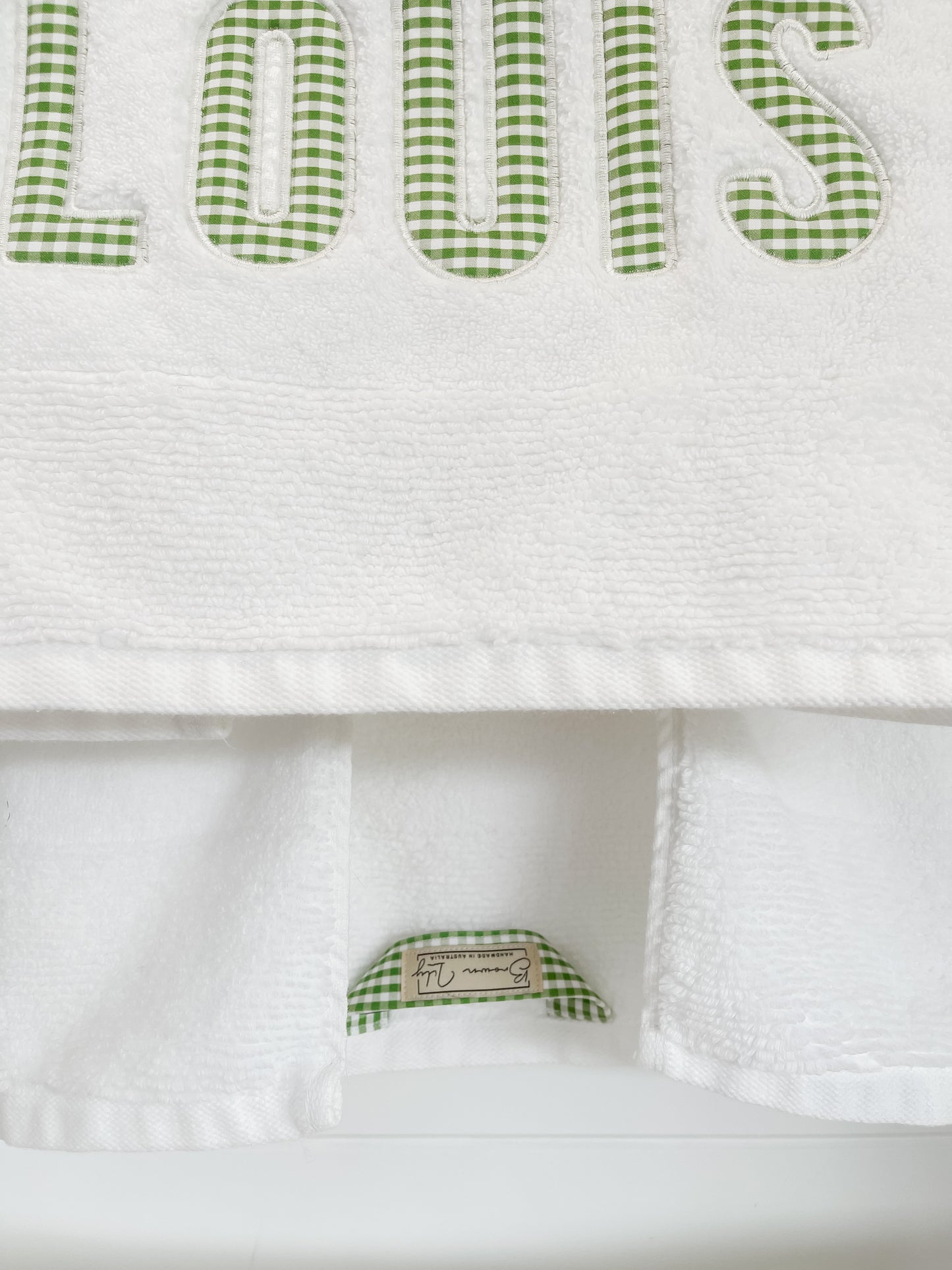 Personalised Spots, Stripes & Checks Towels