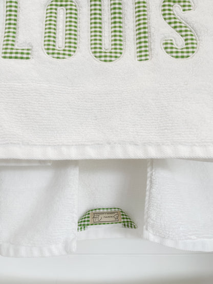 Personalised Spots, Stripes & Checks Towels
