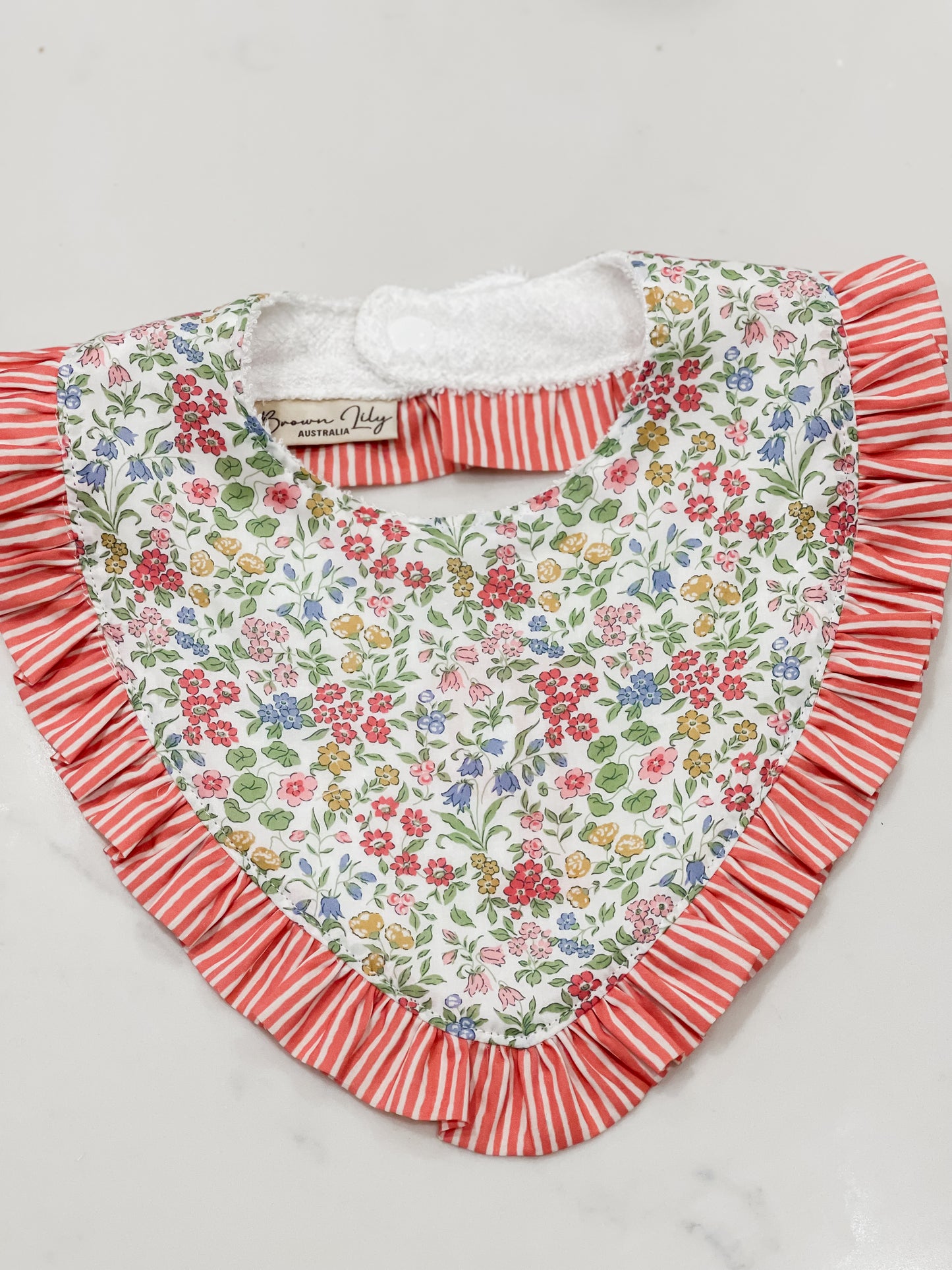 Liberty Ruffle Bibs