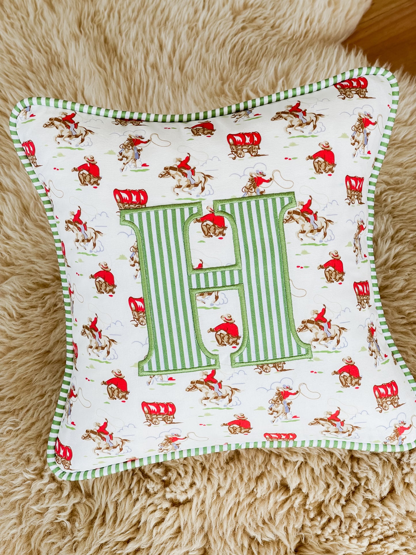 Personalised Cath Kidston Initial Cushion