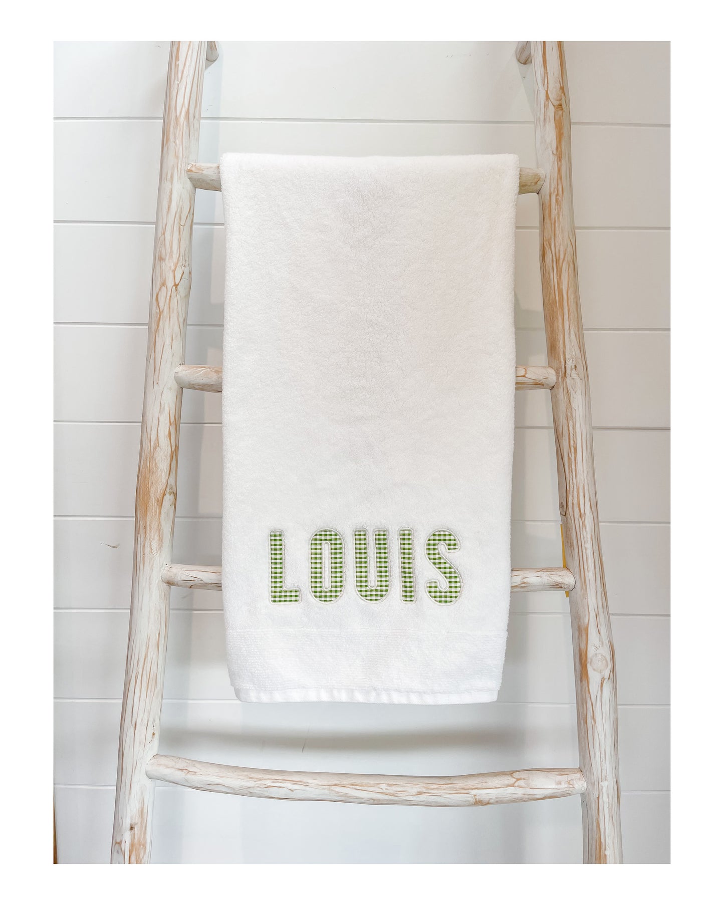 Personalised Spots, Stripes & Checks Towels