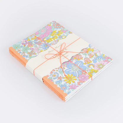 Meri Meri x Liberty Softcover Notebook Set