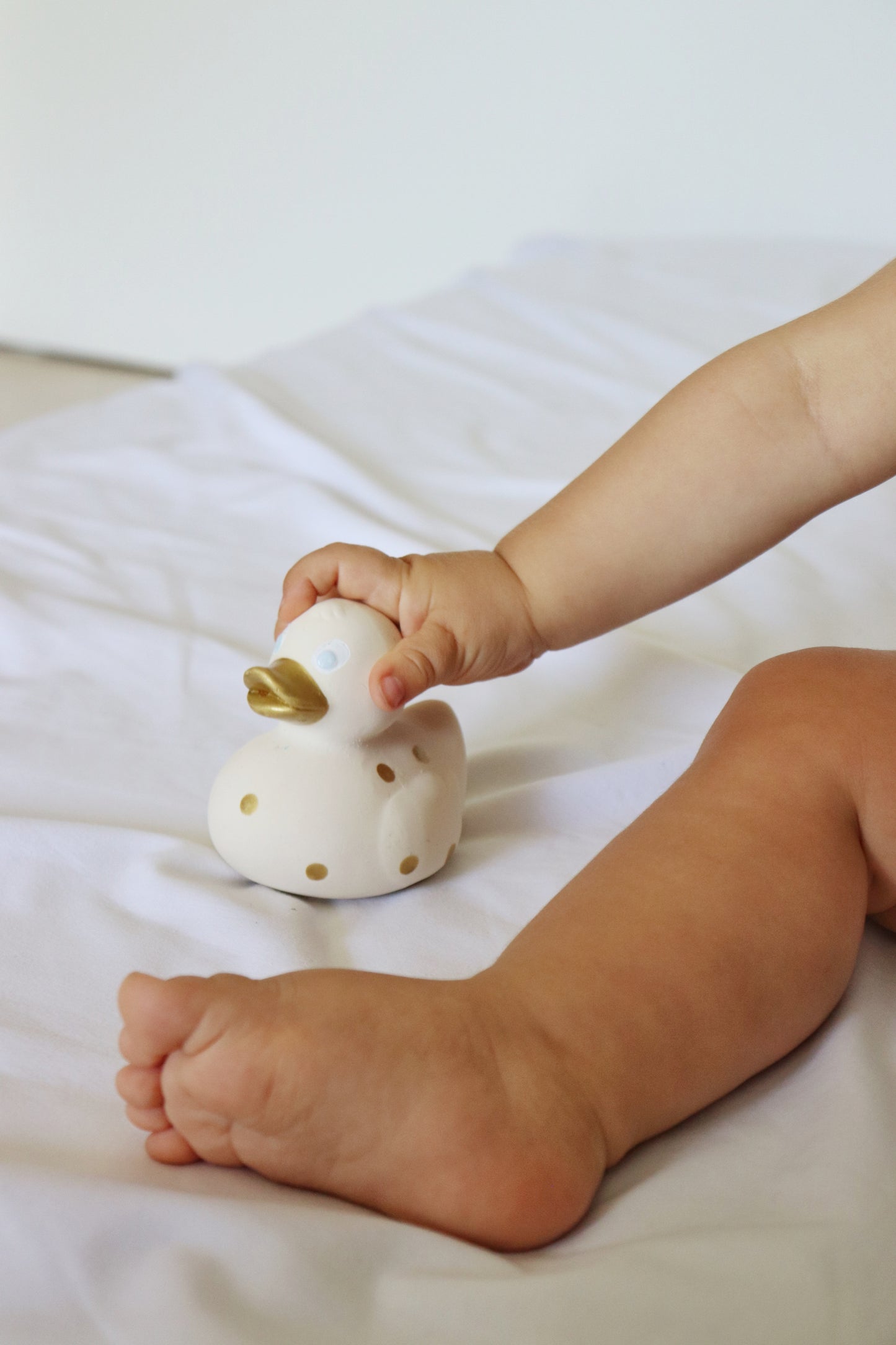 Oli&Carol Small Rubber Duck - Nude