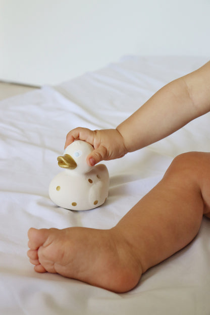 Oli&Carol Small Rubber Duck - Nude