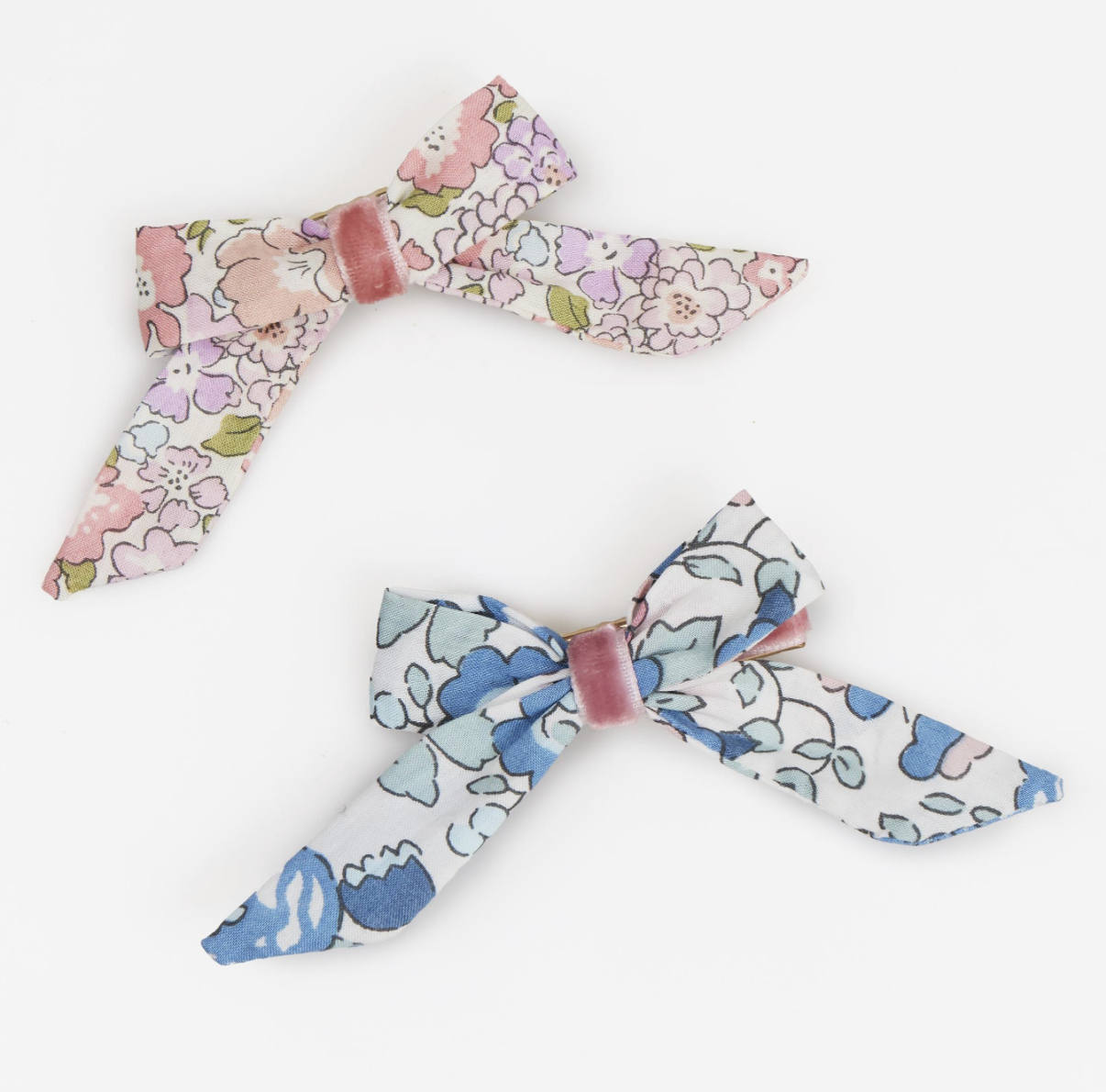 Meri Meri x Liberty Floral Hair Clips Set of 4 in 4 Designs