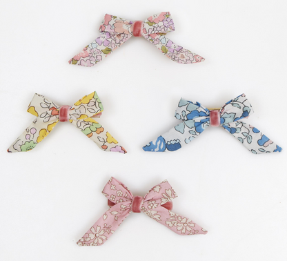 Meri Meri x Liberty Floral Hair Clips Set of 4 in 4 Designs