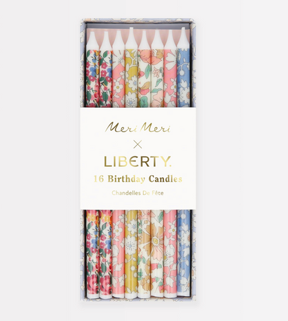 Meri Meri x Liberty Party Candles