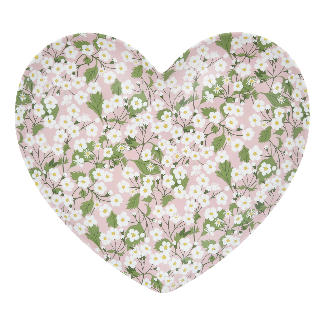 Meri Meri x Liberty Mixed Set of Reusable Heart Plates