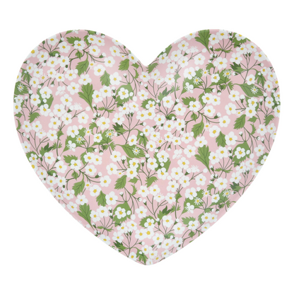 Meri Meri x Liberty Mixed Set of Reusable Heart Plates