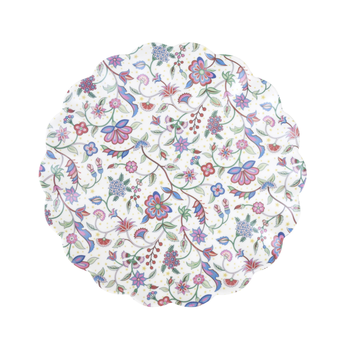Meri Meri x Liberty Red & Green Reusable Small Plates
