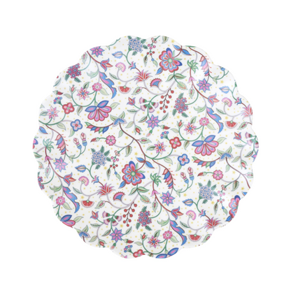 Meri Meri x Liberty Red & Green Reusable Small Plates