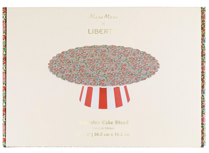 Meri Meri x Liberty Red Sweet Meadow Cake Stand
