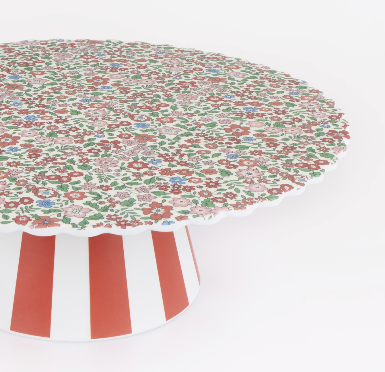 Meri Meri x Liberty Red Sweet Meadow Cake Stand