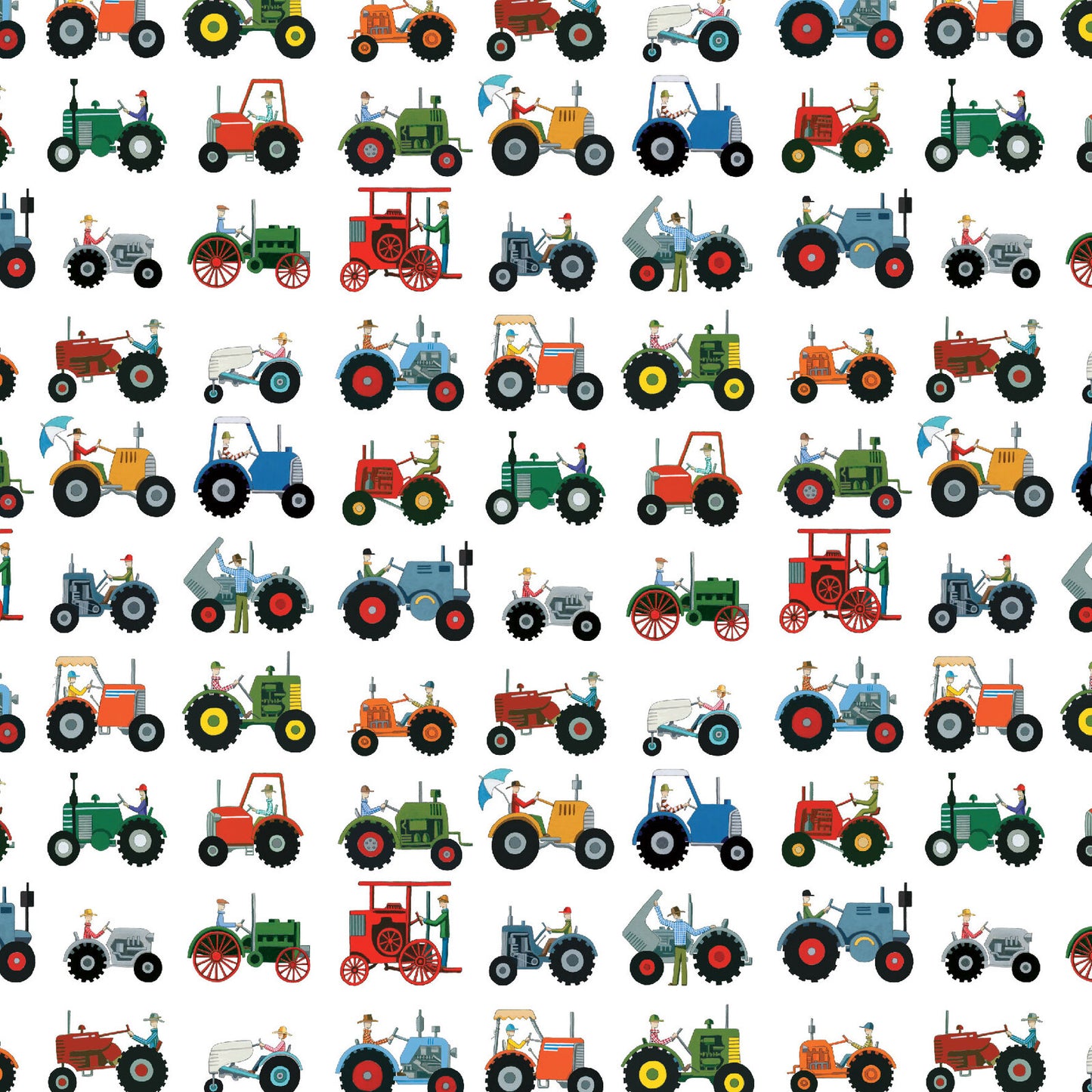 Face Washer 'Red Tractor Designs’